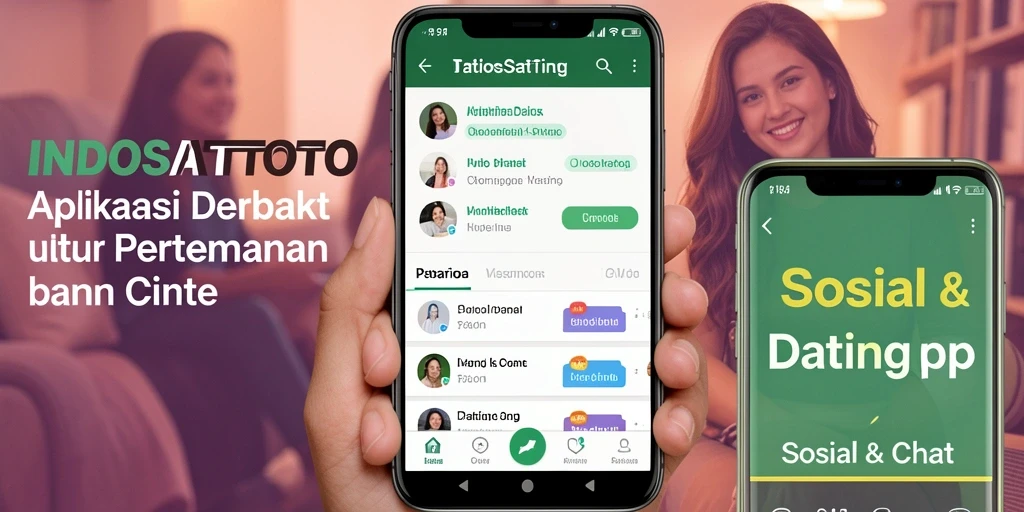 Antarmuka pengguna aplikasi INDOSATTOTO yang nyaman dan modern.