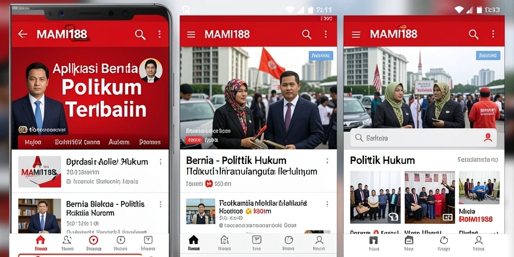 Tampilan antarmuka MAMI188 yang modern dan informatif.